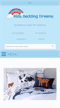 Mobile Screenshot of kidsbeddingdreams.com